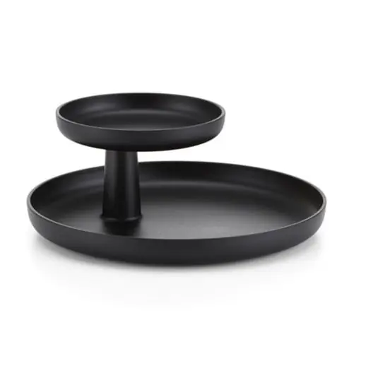 Envío Internacional Rotary Bandeja Deep Black - Vitra
