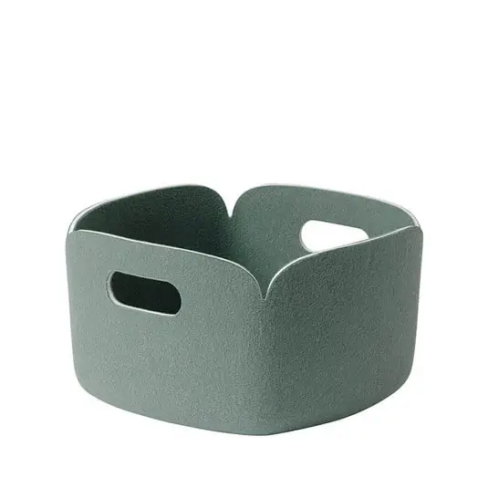 Edición Limitada Restore Cesta 28x28 Dusty Green - Muuto