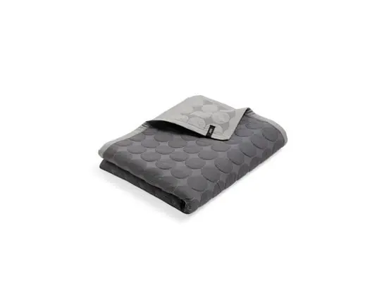 Mega Dot (Organic) Colcha 195x245 Oscuro Grey - Hay Popular