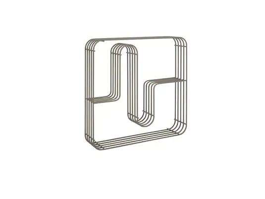 Curva Display Estante Square Taupe - AYTM Barato