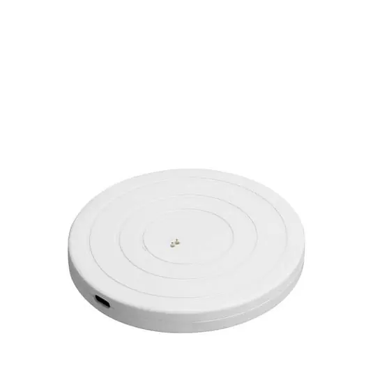 Basis recargable LED redonda USB-C  blanca - Uyuni Lighting Mejor Calidad