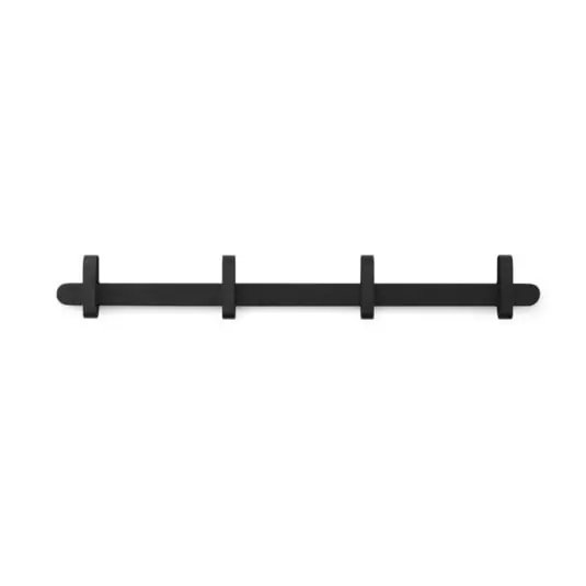 Hoop Perchero de Pared Black - Normann Copenhagen Tendencia