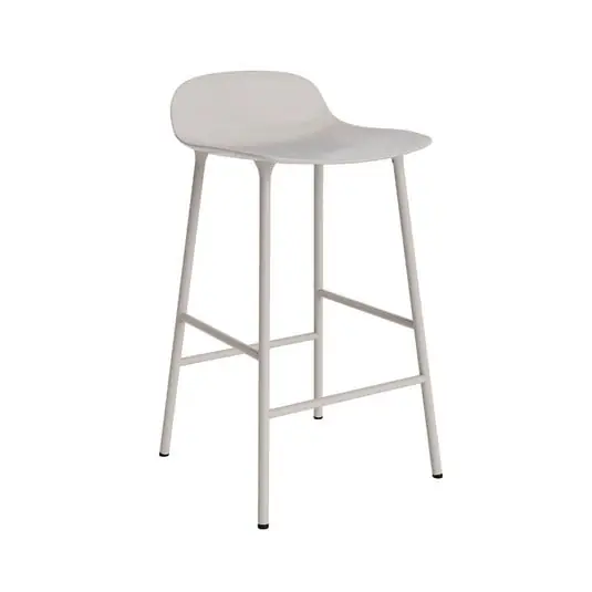 Gran Oferta Forma Taburete de bar H65 Steel/Warm Grey - Normann Copenhagen