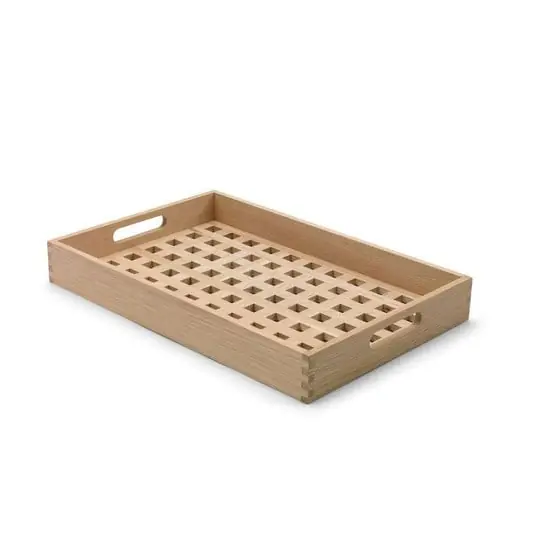 Fionia Bandeja 48x32 Oak - Skagerak by Fritz Hansen Mejor Calidad