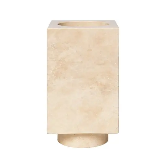 Hew Jarrón Travertine - Ferm Living Venta Final