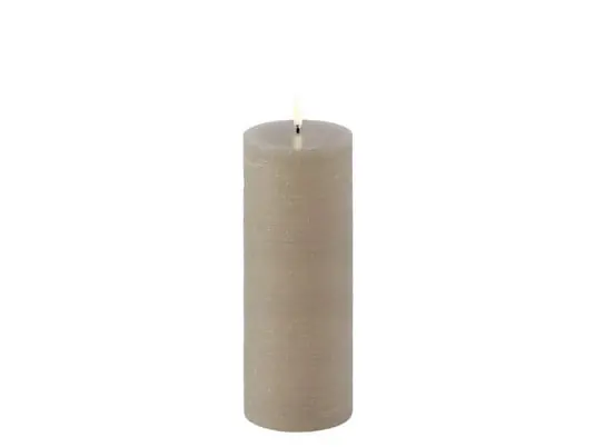Vela LED Acabado de Parafina Nordic White 4,8 x 22 cm - Uyuni Lighting Novedad