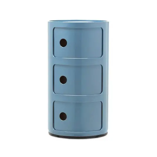 Envío Gratis Componibili 3 Mesa Auxiliares Sky Azul - Kartell