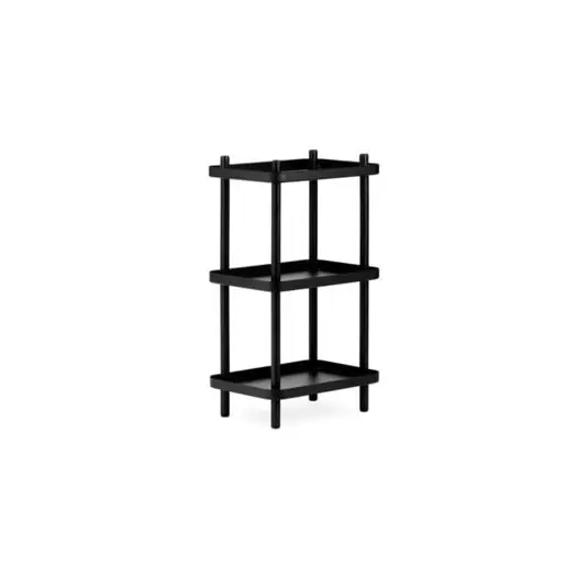 Garantía De Devolución De Dinero Block Estante Black/Black - Normann Copenhagen