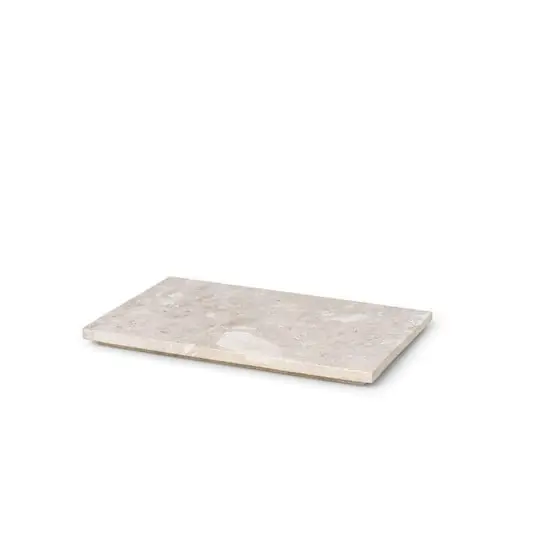 Bandeja para macetas Plant Mármol beige - ferm LIVING Exclusivo