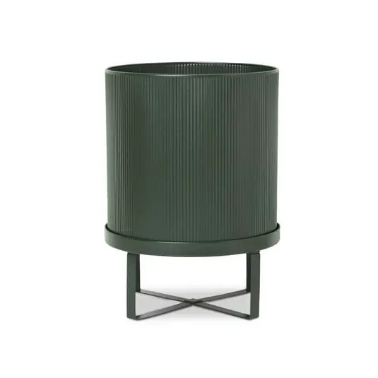 Bau Maceta Large Oscuro Green - Ferm Living Compra Hoy