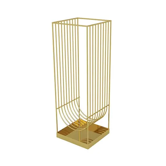 Oferta Especial Curva Umbrella Stand Oro - AYTM