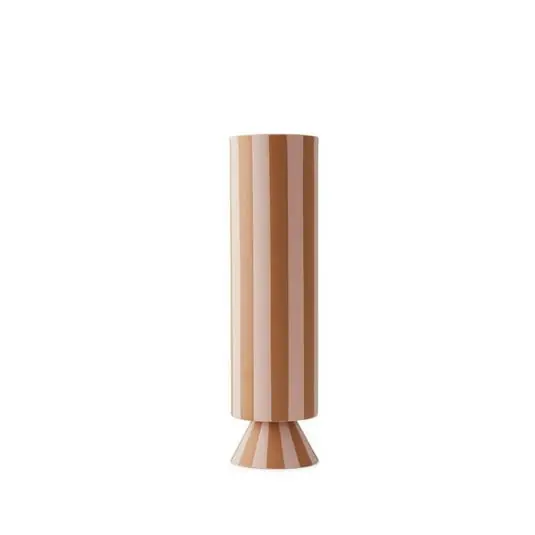Hecho A Mano Toppu Vase High Caramel - OYOY Living Design