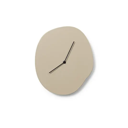 Original Melt Wall Clock Cashmere - Ferm Living