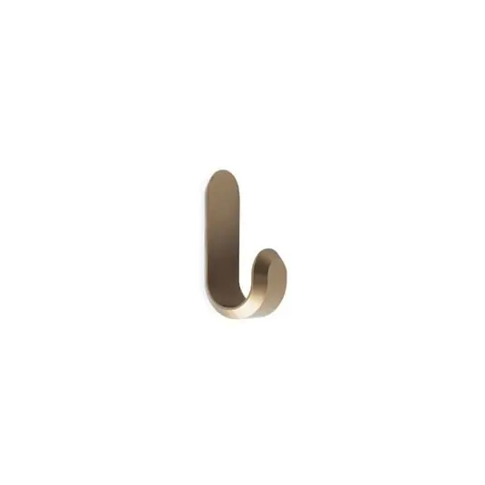 Perchero Curve Mini 2 unidades dorado - Normann Copenhagen Oferta Flash