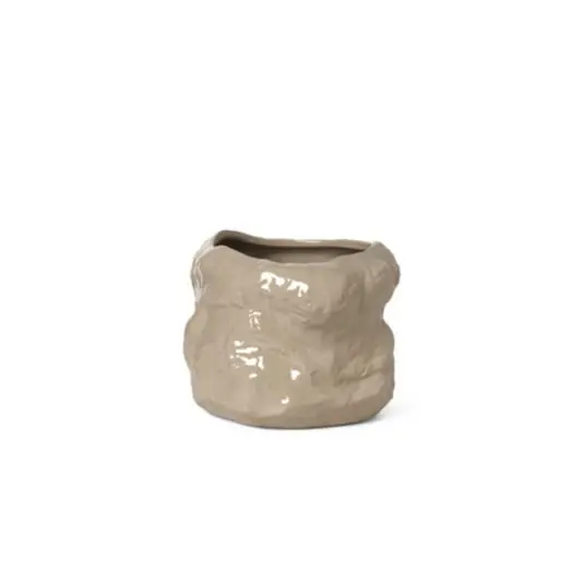 Moderno Tuck Maceta Cashmere - Ferm Living
