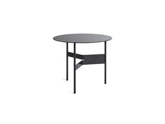 Imprescindible (Must-Have) Shim Mesa Auxiliares/Mesa de sofá Ø54x44 Negro - Hay