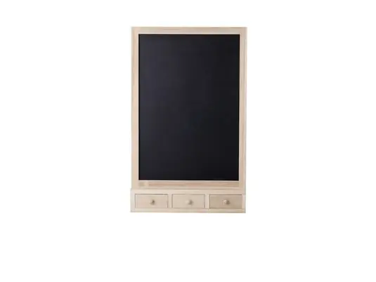 Higma Blackboard Paulownia Black - Bloomingville Certificado