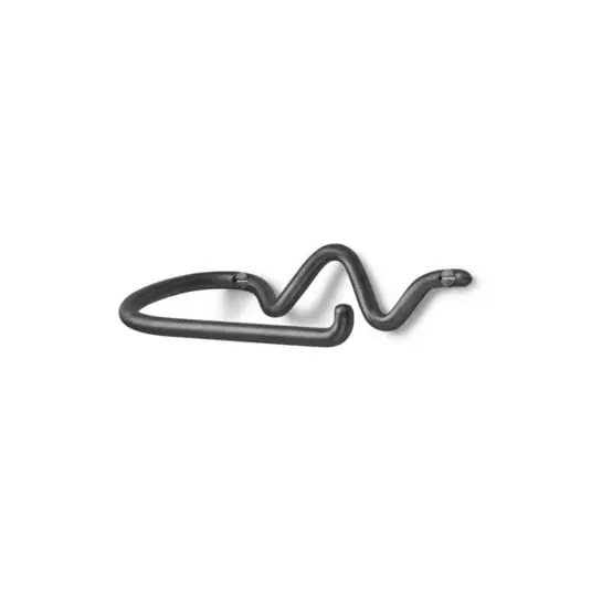 Oferta Limitada Curvature Portarrollos de papel higiénico Black Brass - Ferm Living