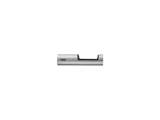Vipp1 Colgador de Pared 2 pcs. Stainless Steel - Vipp Tendencia