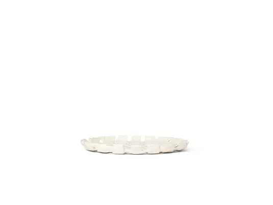 Compra Hoy Plait Platter Off-White - Ferm Living