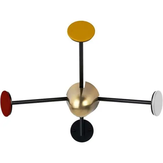 Matégot Perchero de Pared Ochre - GUBI Compra Hoy
