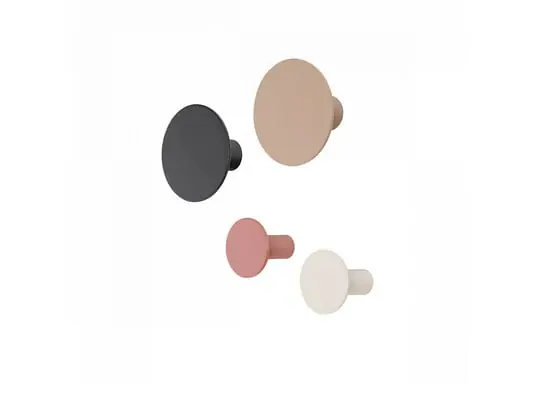Ponto Colgador de Pared Set of 4 Moonbeam/Multicolor - Blomus Mayoreo