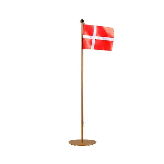 Bordflagstang H50 m/Dansk Flag Latón - Piet Hein Solo Hoy