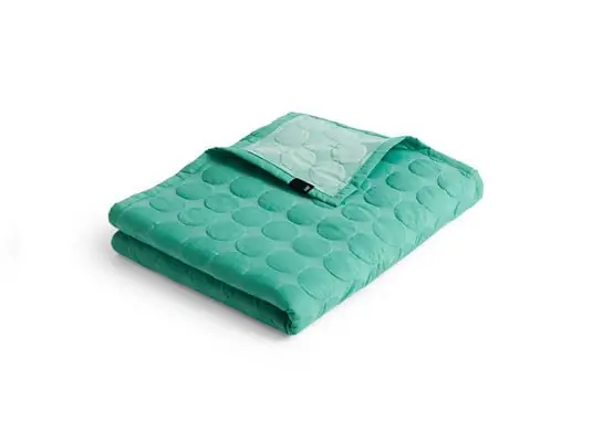 Entrega Rápida Mega Dot (Organic) Colcha 260x260 Sea Green - Hay
