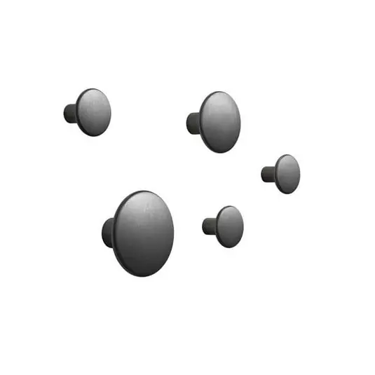 Dots Metal Set de 5 Negro - Muuto Nuevo Modelo