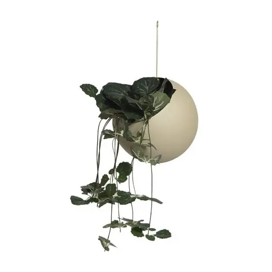 Tendencia Globe Maceta Ø17xH28 Taupe/Gold - AYTM