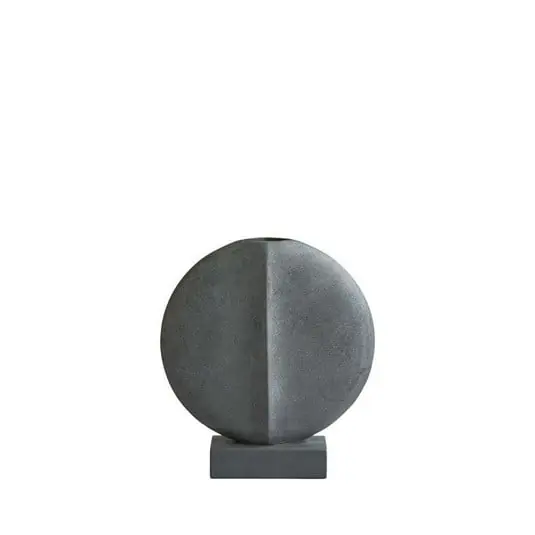 Oferta Guggenheim Jarrón Mini Oscuro Gris - 101 Copenhagen