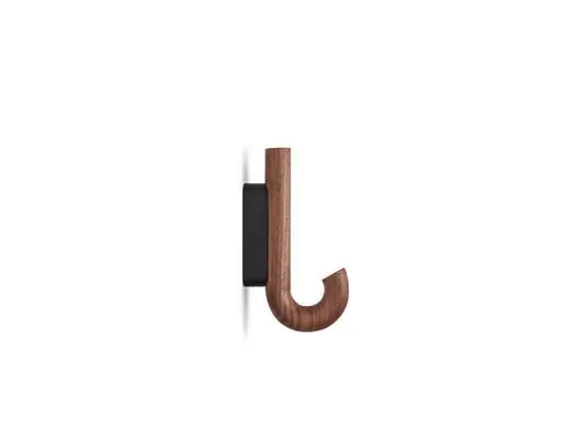 Envío Internacional Hook Colgador de Pared Mini Nogal/Negro - GEJST