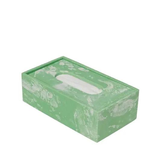 Envío Gratis Mist Tissue Caja de Almacenamiento Seafoam - Ferm Living