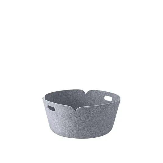 Restore Round Cesta Grey Melange - Muuto Precio De Oferta