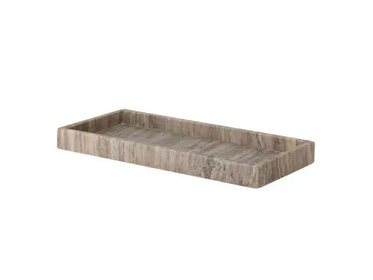 Alta Calidad Majsa Bandeja L38 Brown Marble - Bloomingville