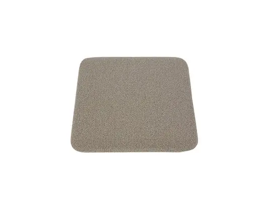 Curva Cojín de asiento para Taburete Taupe Bouclé - AYTM Nuevo Modelo