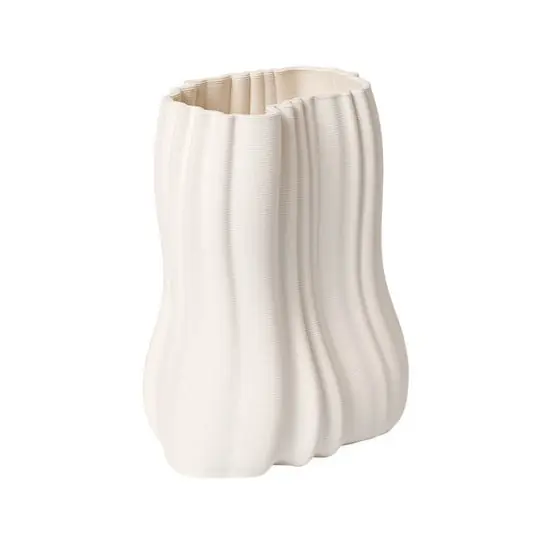 Moire Jarrón H20 Off-White - Ferm Living Directo De Fábrica