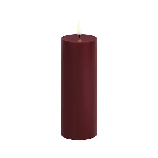 Pilar LED 5,8x15,2 cm Wine Rojo/Smooth - Uyuni Lighting Imprescindible (Must-Have)