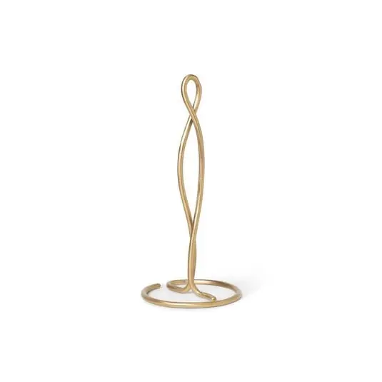 Compra Ahora Curvature Paper Towel Holder Brass - Ferm Living