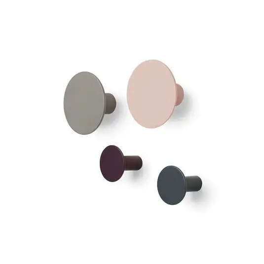 Ocasión Especial Ponto Colgador de Pared 4 pcs. Coloured - Blomus