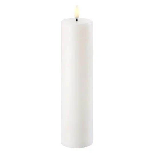 Mejor Calidad Pilar LED 5,8x22 cm Nordic White - Uyuni Lighting