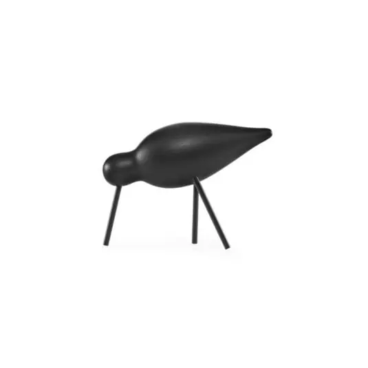 Escultura Shorebird Medium negro - Normann Copenhagen Oferta Limitada
