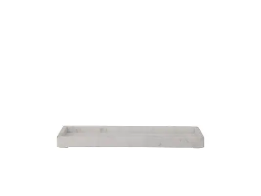 Imprescindible (Must-Have) Majsa Bandeja L38 White Marble - Bloomingville