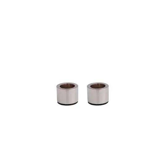 Auténtico Light Portavelas Taper 2 pcs. Chrome - Uyuni Lighting