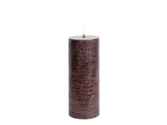 Pilar LED 7,8x20,3 cm Rustic Brown - Uyuni Lighting Original