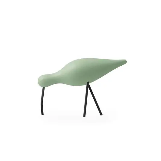 Económico Shorebird Escultura Large Dusty Green - Normann Copenhagen
