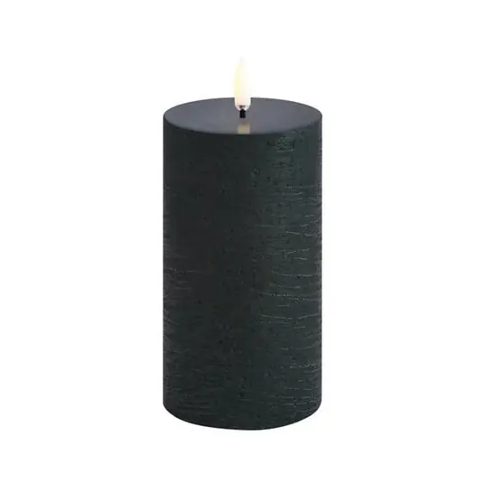 Vela LED, 15,2 cm, verde pino - Uyuni Lighting Nueva Colección