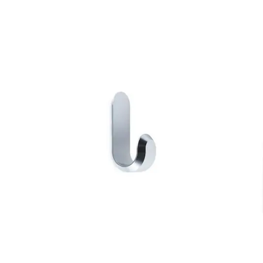 Curve Colgador de Pared 2 pcs. Mini. Silver - Normann Copenhagen Marca Reconocida