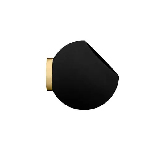 Exclusivo Globe Wall Maceta Ø17xH15,4 Black/Gold - AYTM