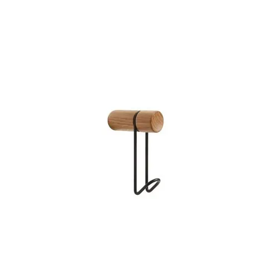 Exclusivo Around Colgador de Pared Small Oak/Black - Woud